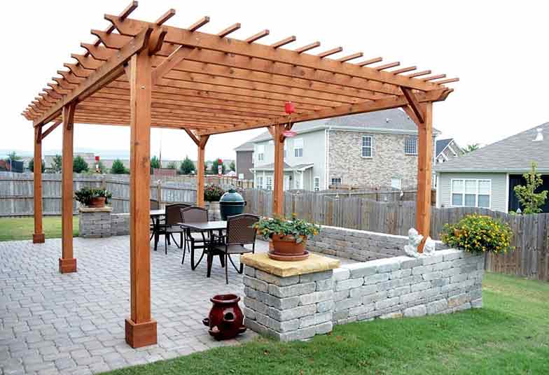 Pergola Bois